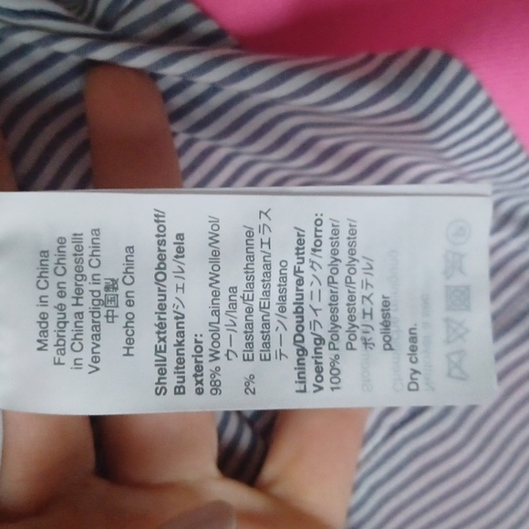 J. Crew Parke Blazer Hot Pink size 2P - Picture 3 of 6